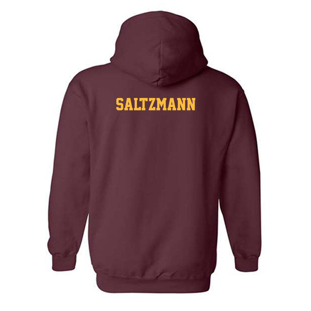 Minnesota - NCAA Women's Gymnastics : Lacie Saltzmann - Classic Fashion Shersey Hooded Sweatshirt-1