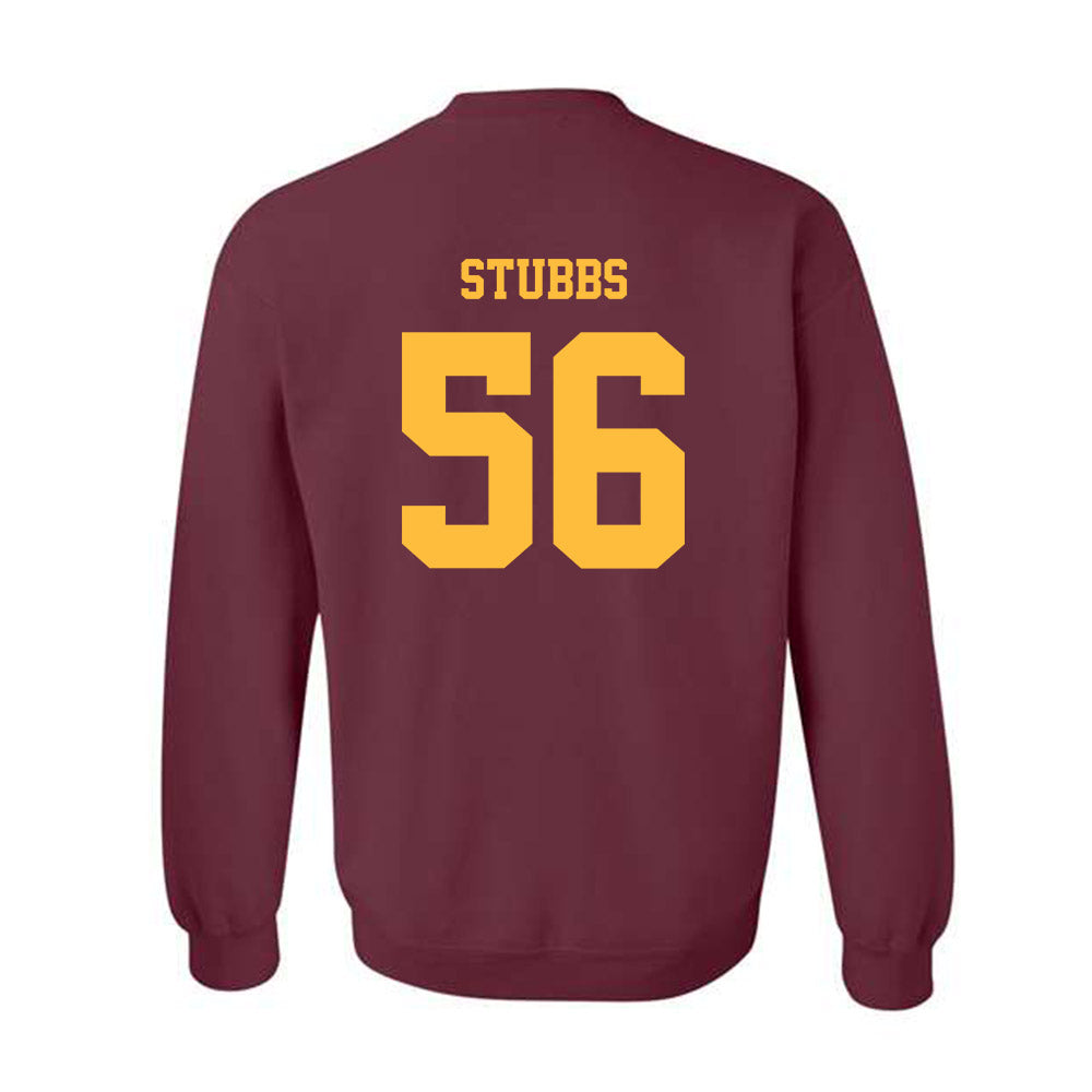 Minnesota - NCAA Football : Jay'Quan Stubbs - Classic Fashion Shersey Crewneck Sweatshirt-1