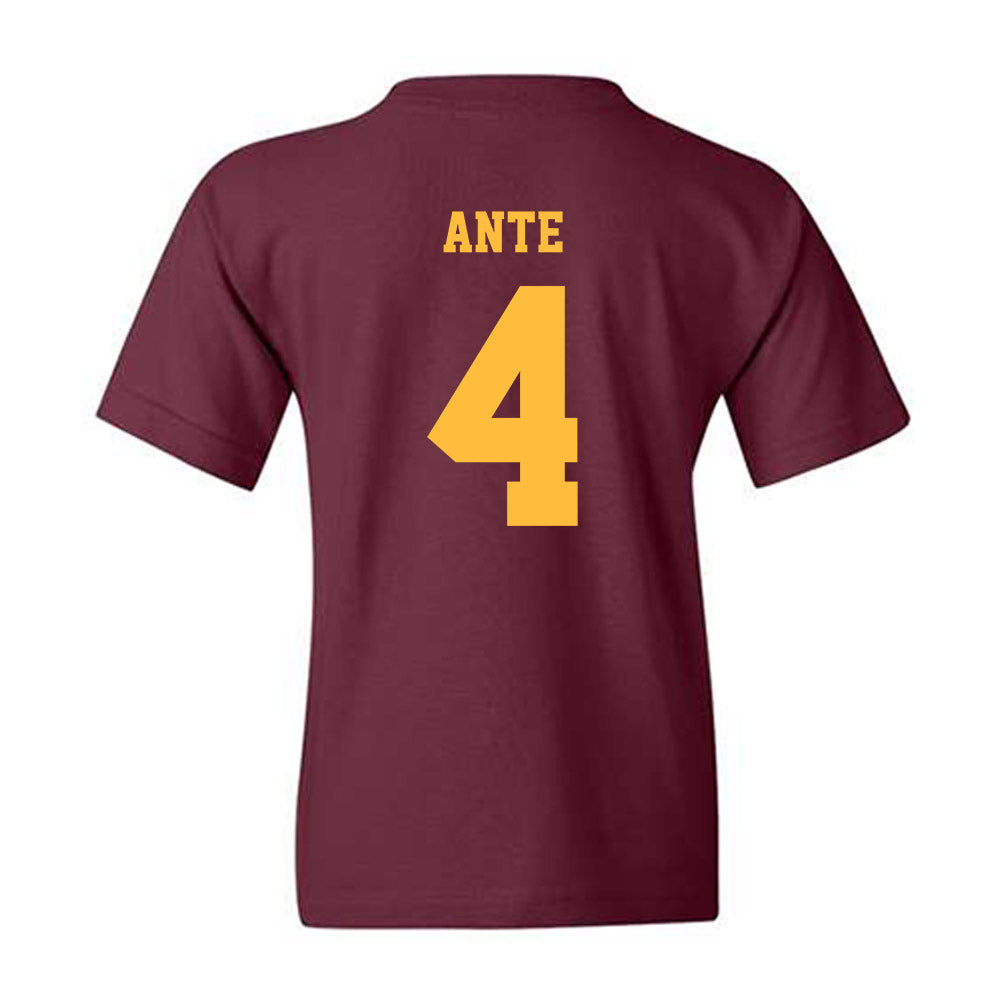 Minnesota - NCAA Women's Tennis : Jeselle Ante - Classic Fashion Shersey Youth T-Shirt-1