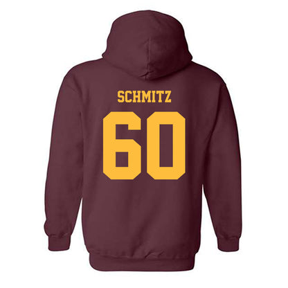 Minnesota - NCAA Football : John Michael Schmitz - Classic Fashion Shersey Hooded Sweatshirt