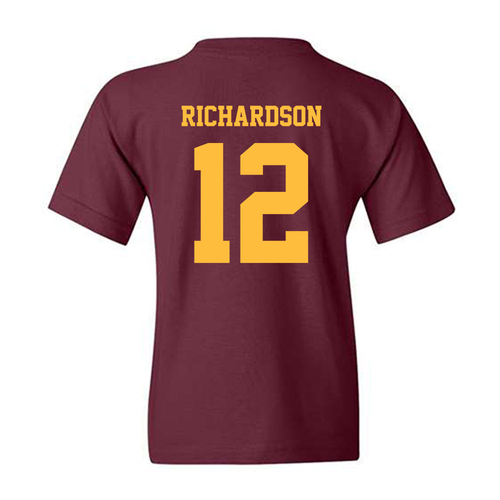 Minnesota - NCAA Softball : Macy Richardson - Classic Fashion Shersey Youth T-Shirt-1