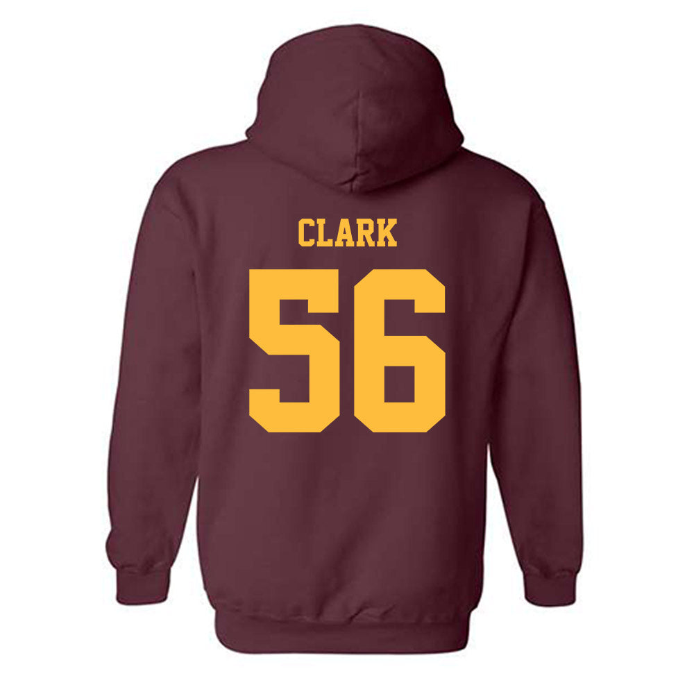 Minnesota - NCAA Women's Ice Hockey : Hannah Clark - Classic Fashion Shersey Hooded Sweatshirt-1