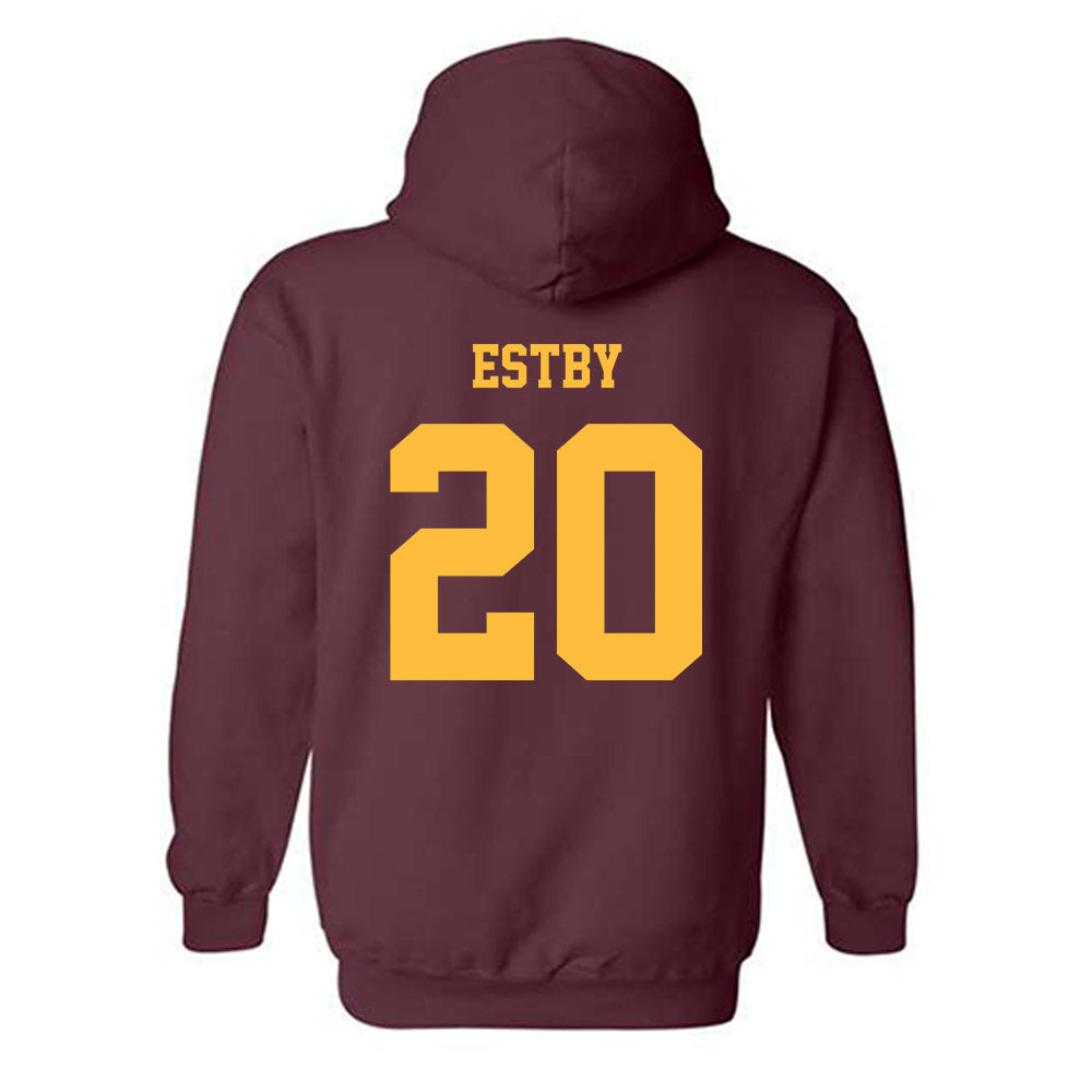 Minnesota - NCAA Women's Soccer : Grace Estby - Classic Fashion Shersey Hooded Sweatshirt-1