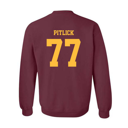 Minnesota - NCAA Men's Ice Hockey : Rhett Pitlick - Classic Fashion Shersey Crewneck Sweatshirt