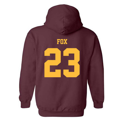 Minnesota - NCAA Men's Basketball : Parker Fox - Classic Fashion Shersey Hooded Sweatshirt