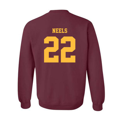 Minnesota - NCAA Baseball : Weber Neels - Classic Fashion Shersey Crewneck Sweatshirt-1