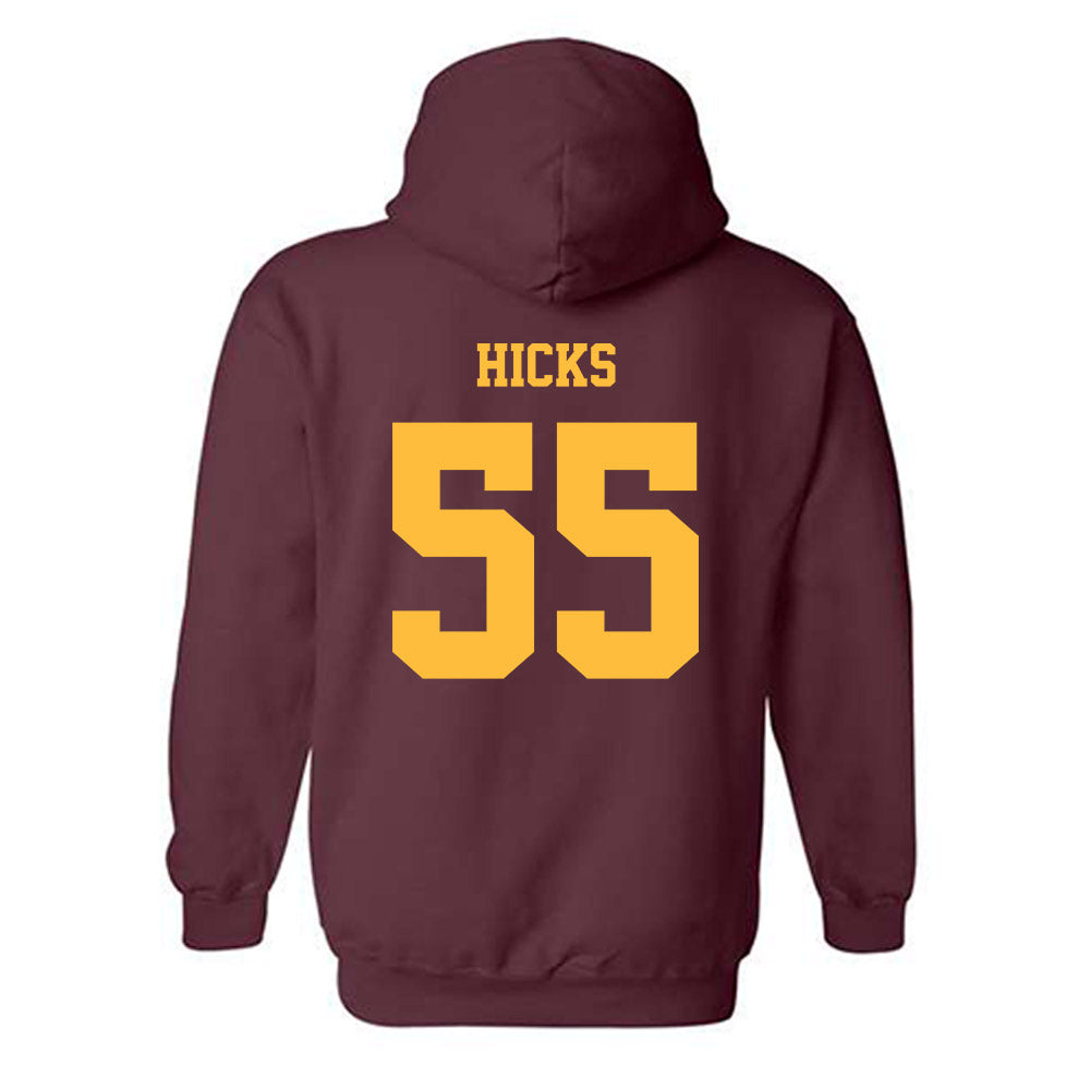 Minnesota - NCAA Football : Jaylin Hicks - Classic Fashion Shersey Hooded Sweatshirt-1