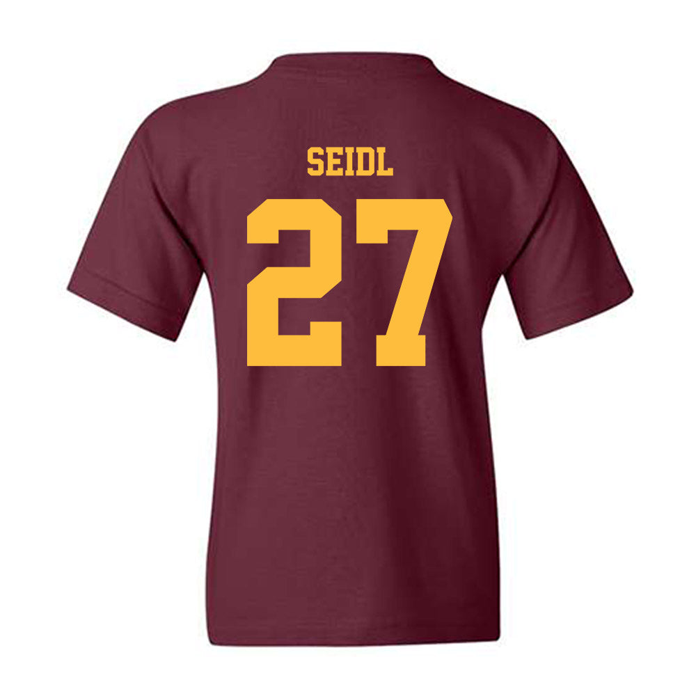 Minnesota - NCAA Football : Simon Seidl - Classic Fashion Shersey Youth T-Shirt-1