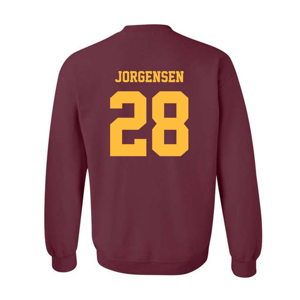 Minnesota - NCAA Football : Zach Jorgensen - Classic Fashion Shersey Crewneck Sweatshirt