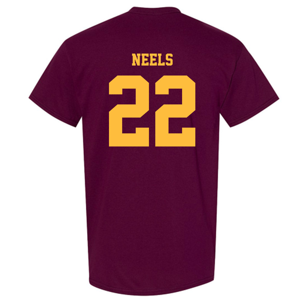 Minnesota - NCAA Baseball : Weber Neels - Classic Fashion Shersey T-Shirt-1