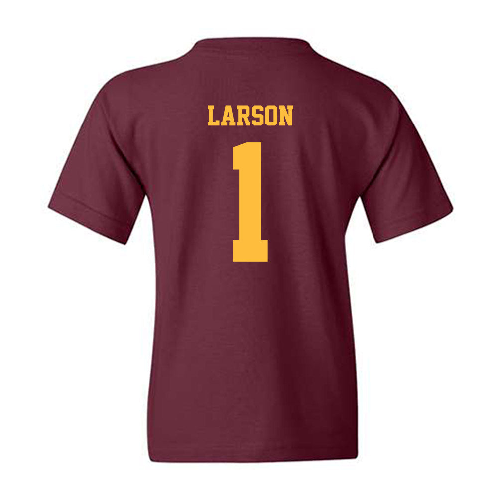 Minnesota - NCAA Baseball : Jake Larson - Classic Fashion Shersey Youth T-Shirt-1