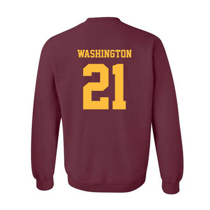 Minnesota - NCAA Football : Grant Washington - Classic Fashion Shersey Crewneck Sweatshirt-1