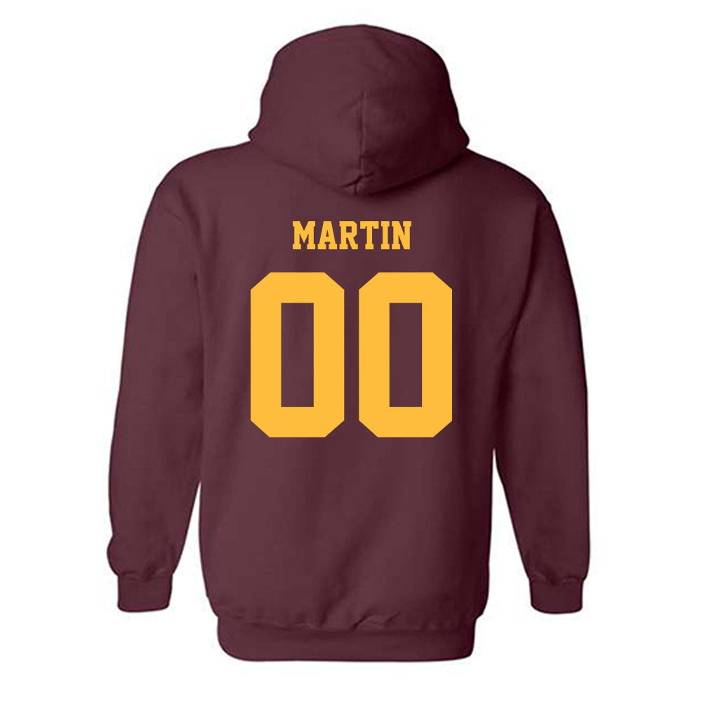 Minnesota - NCAA Women's Soccer : Sarah Martin - Classic Fashion Shersey Hooded Sweatshirt-1