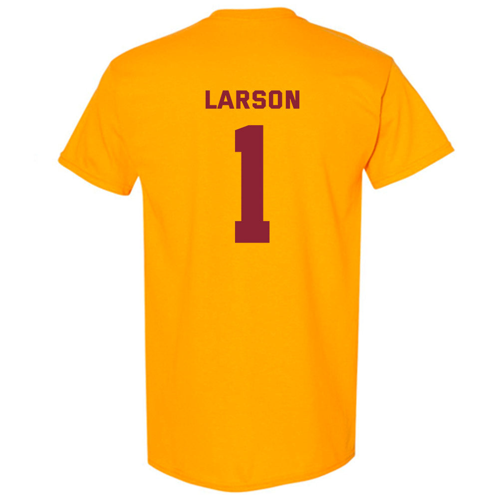 Minnesota - NCAA Baseball : Jake Larson - Sports Shersey T-Shirt-1