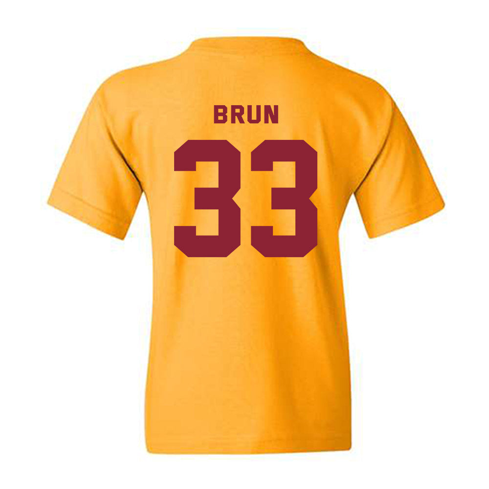 Minnesota - NCAA Football : Harrison Brun - Sports Shersey Youth T-Shirt-1