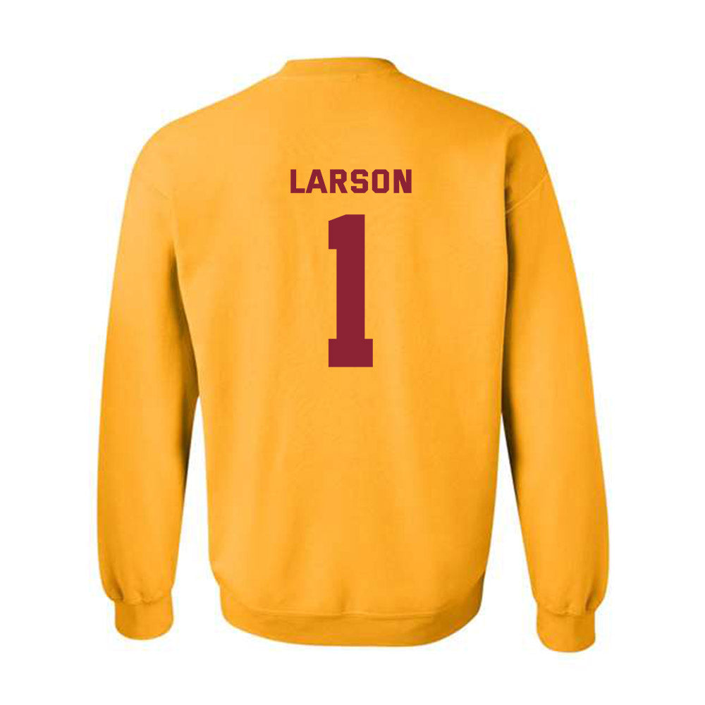 Minnesota - NCAA Baseball : Jake Larson - Sports Shersey Crewneck Sweatshirt-1