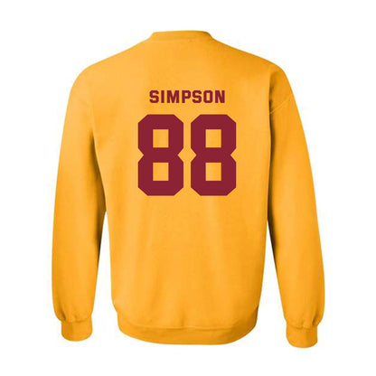 Minnesota - NCAA Football : Jacob Simpson - Sports Shersey Crewneck Sweatshirt-1