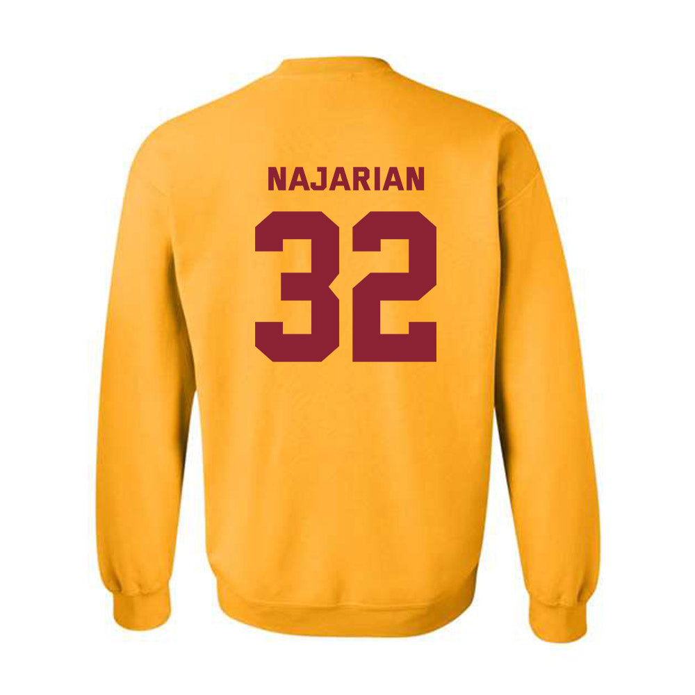 Minnesota - NCAA Football : Peter Najarian - Sports Shersey Crewneck Sweatshirt