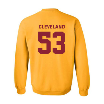 Minnesota - NCAA Football : Nate Cleveland - Sports Shersey Crewneck Sweatshirt-1