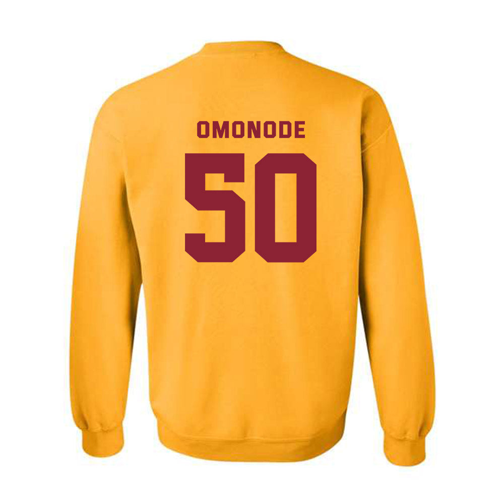 Minnesota - NCAA Football : Mo Omonode - Sports Shersey Crewneck Sweatshirt-1