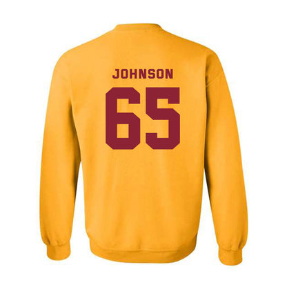 Minnesota - NCAA Football : Greg Johnson - Sports Shersey Crewneck Sweatshirt-1