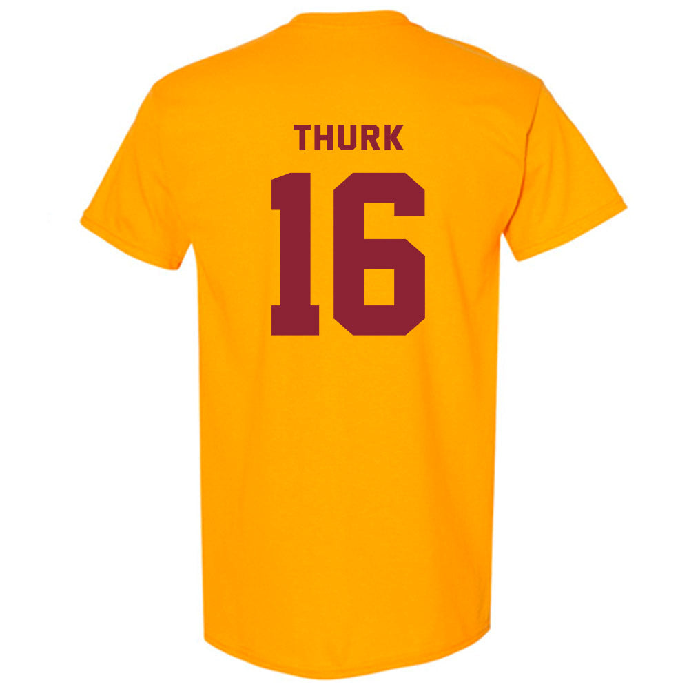 Minnesota - NCAA Women's Soccer : Ashley Thurk - Sports Shersey T-Shirt-1