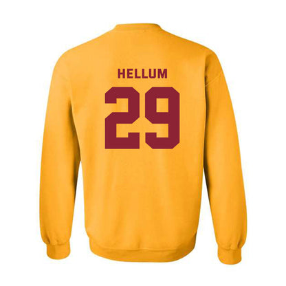 Minnesota - NCAA Baseball : Brayden Hellum - Sports Shersey Crewneck Sweatshirt-1