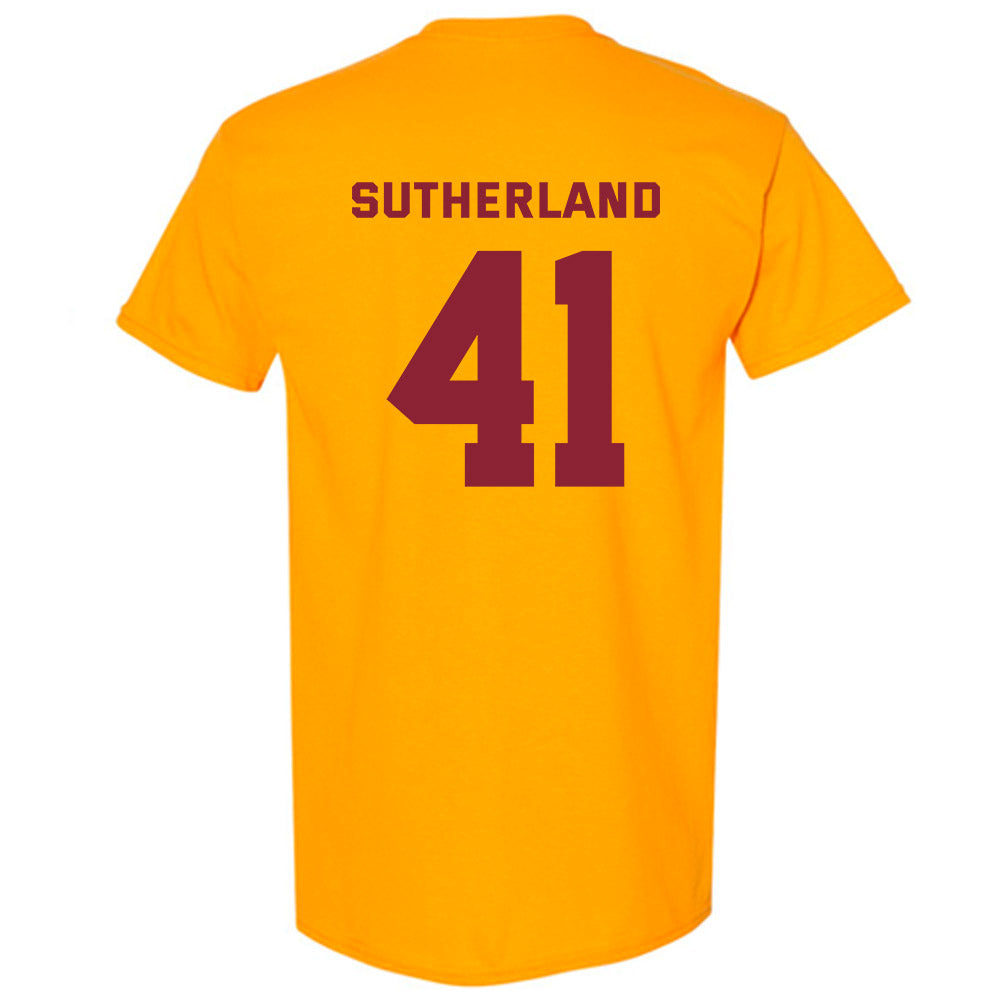 Minnesota - NCAA Baseball : Charlie Sutherland - Sports Shersey T-Shirt-1