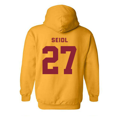 Minnesota - NCAA Football : Simon Seidl - Sports Shersey Hooded Sweatshirt-1