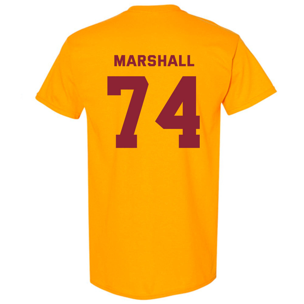 Minnesota - NCAA Football : Marcellus Marshall - Sports Shersey T-Shirt-1
