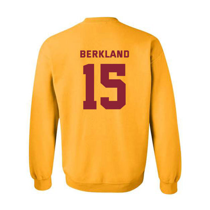 Minnesota - NCAA Baseball : Drew Berkland - Sports Shersey Crewneck Sweatshirt-1