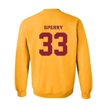 Minnesota - NCAA Baseball : Joe Sperry - Sports Shersey Crewneck Sweatshirt-1