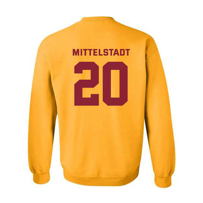 Minnesota - NCAA Men's Ice Hockey : Luke Mittelstadt - Sports Shersey Crewneck Sweatshirt-1