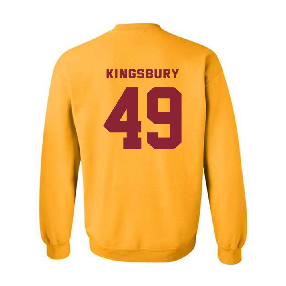 Minnesota - NCAA Football : Matt Kingsbury - Sports Shersey Crewneck Sweatshirt-1