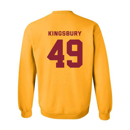 Minnesota - NCAA Football : Matt Kingsbury - Sports Shersey Crewneck Sweatshirt-1