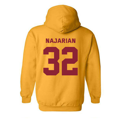 Minnesota - NCAA Football : Peter Najarian - Sports Shersey Hooded Sweatshirt