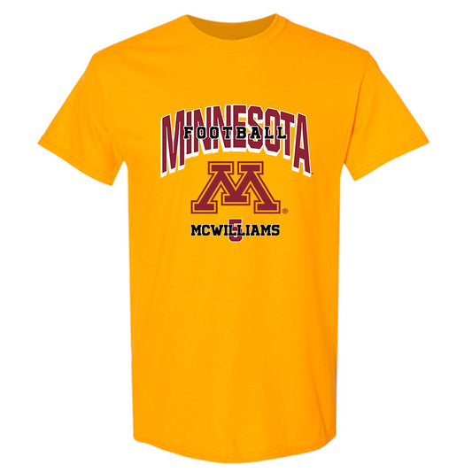 Minnesota - NCAA Football : Terrence McWilliams - Sports Shersey T-Shirt