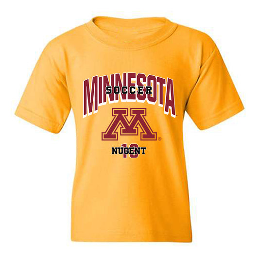 Minnesota - NCAA Women's Soccer : Mya Nugent - Sports Shersey Youth T-Shirt-0
