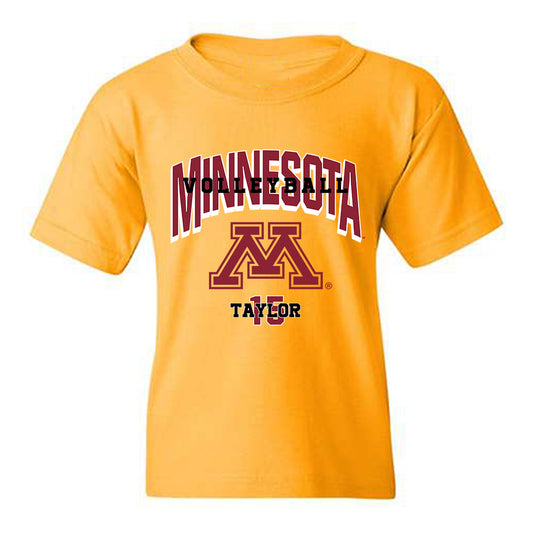 Minnesota - NCAA Women's Volleyball : Jordan Taylor - Sports Shersey Youth T-Shirt-0