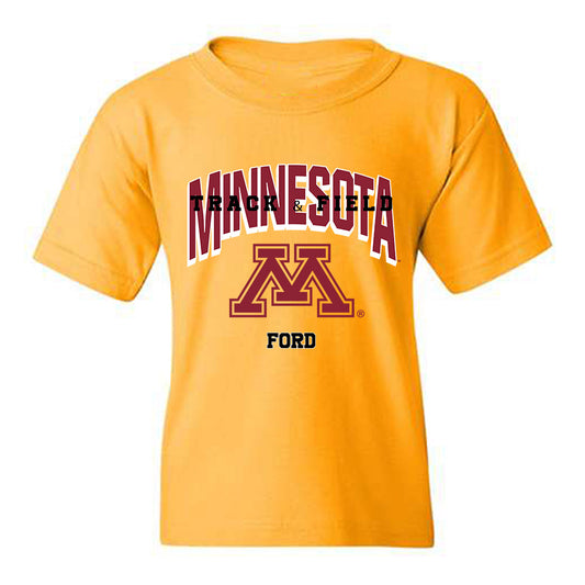 Minnesota - NCAA Men's Track & Field : Hakeem Ford - Sports Shersey Youth T-Shirt-0