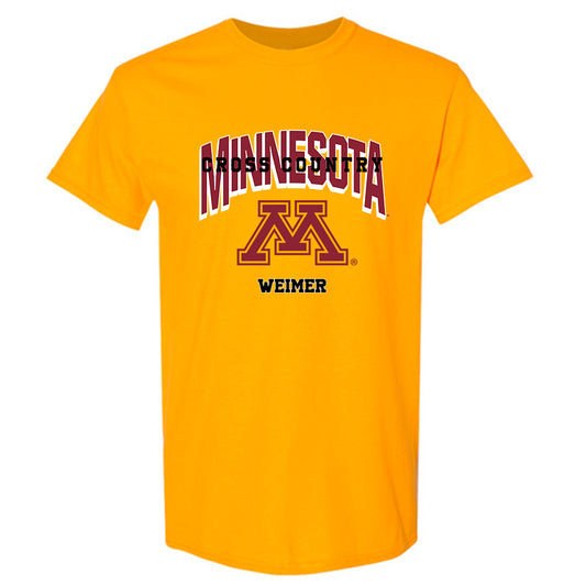 Minnesota - NCAA Women's Cross Country : Ali Weimer - Sports Shersey T-Shirt-0