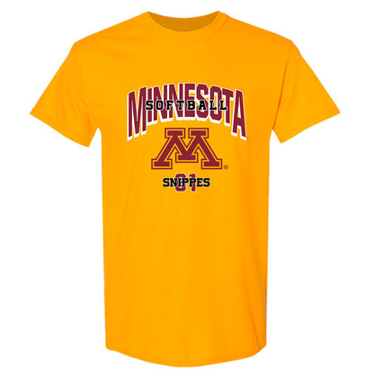 Minnesota - NCAA Softball : Jessa Snippes - Sports Shersey T-Shirt-0