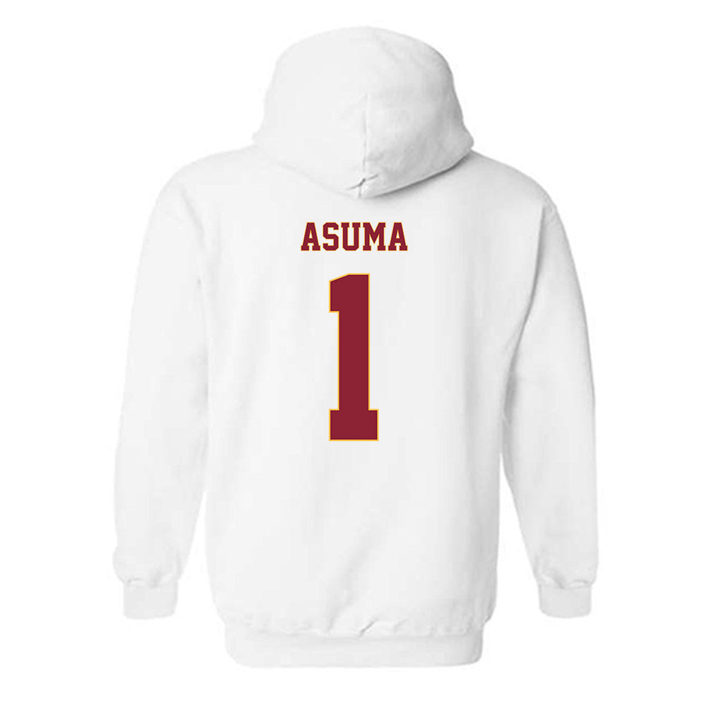 Minnesota - NCAA Men's Basketball : Isaac Asuma - Classic Fashion Shersey Hooded Sweatshirt-1