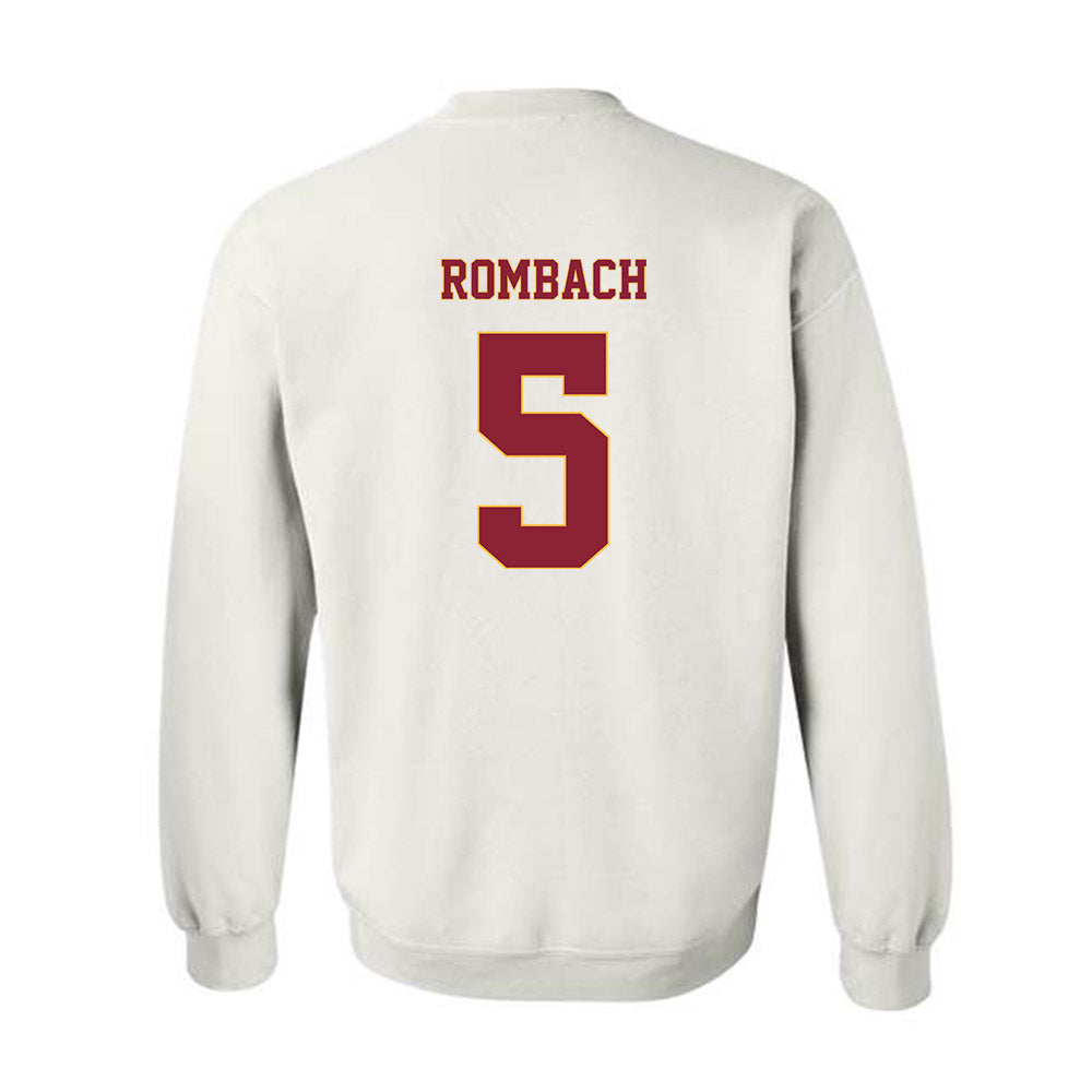 Minnesota - NCAA Men's Ice Hockey : Jacob Rombach - Classic Fashion Shersey Crewneck Sweatshirt-1