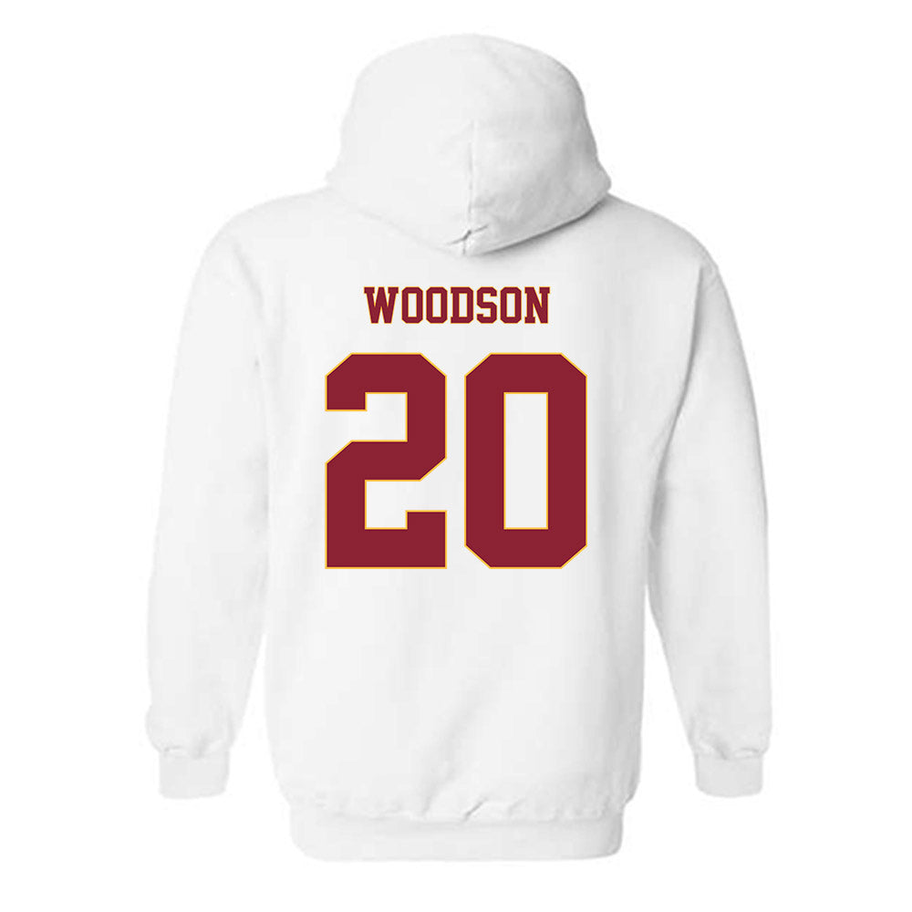 Minnesota - NCAA Women's Basketball : Taylor Woodson - Classic Fashion Shersey Hooded Sweatshirt-1