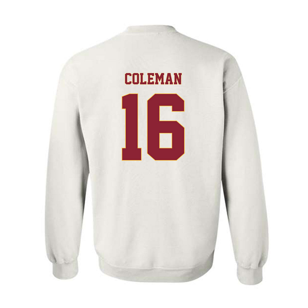 Minnesota - NCAA Football : Malachi Coleman - Classic Fashion Shersey Crewneck Sweatshirt-1