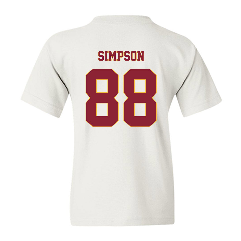 Minnesota - NCAA Football : Jacob Simpson - Classic Fashion Shersey Youth T-Shirt-1