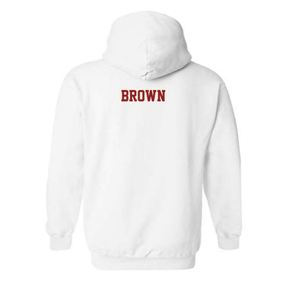 Minnesota - NCAA Men's Track & Field : Spencer Brown - Classic Fashion Shersey Hooded Sweatshirt-1