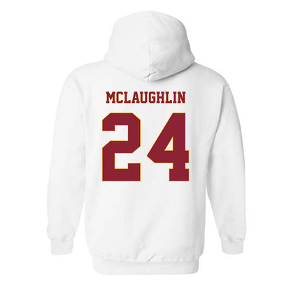Minnesota - NCAA Men's Ice Hockey : Finn McLaughlin - Classic Fashion Shersey Hooded Sweatshirt-1