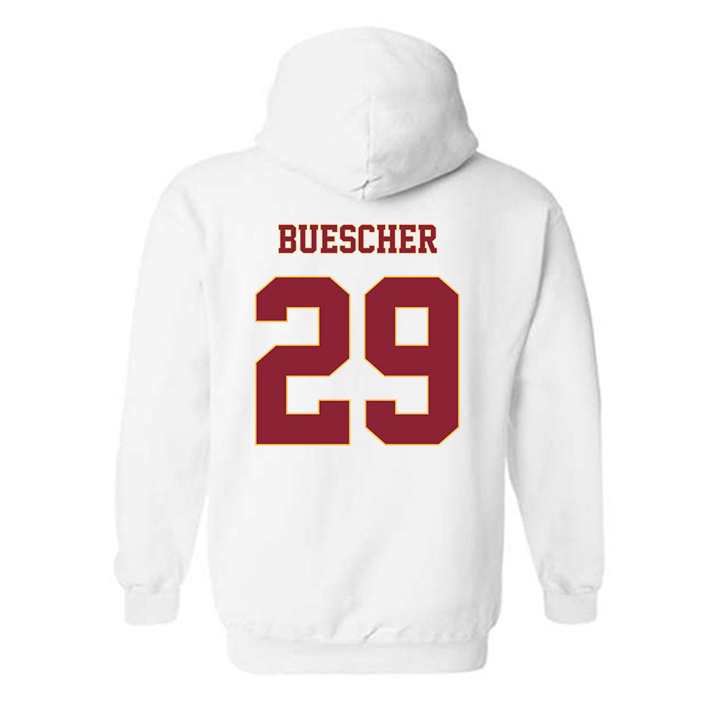 Minnesota - NCAA Women's Soccer : Emily Buescher - Classic Fashion Shersey Hooded Sweatshirt-1